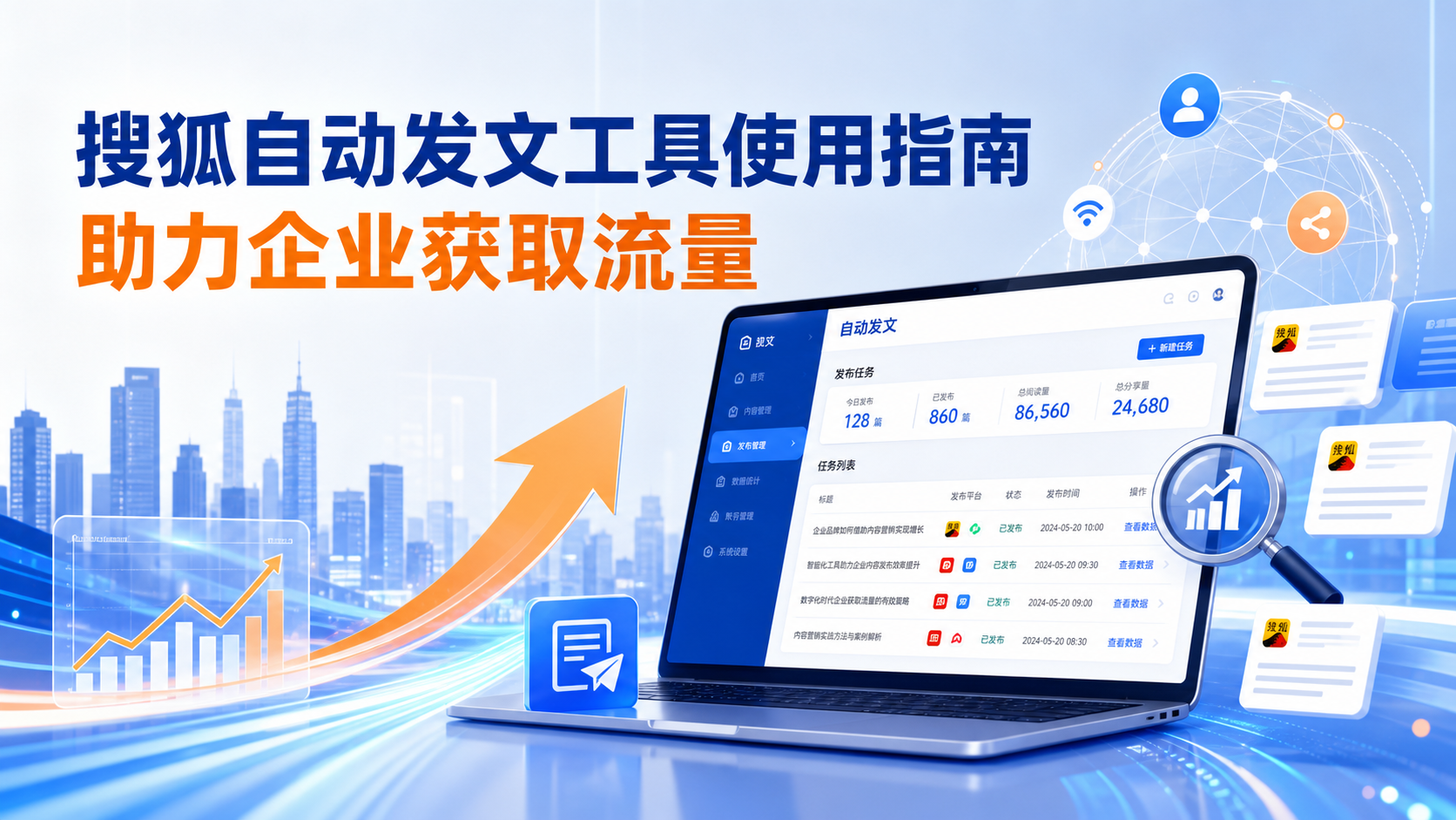 搜狐自动发文工具的使用指南：助力包头企业获取流量