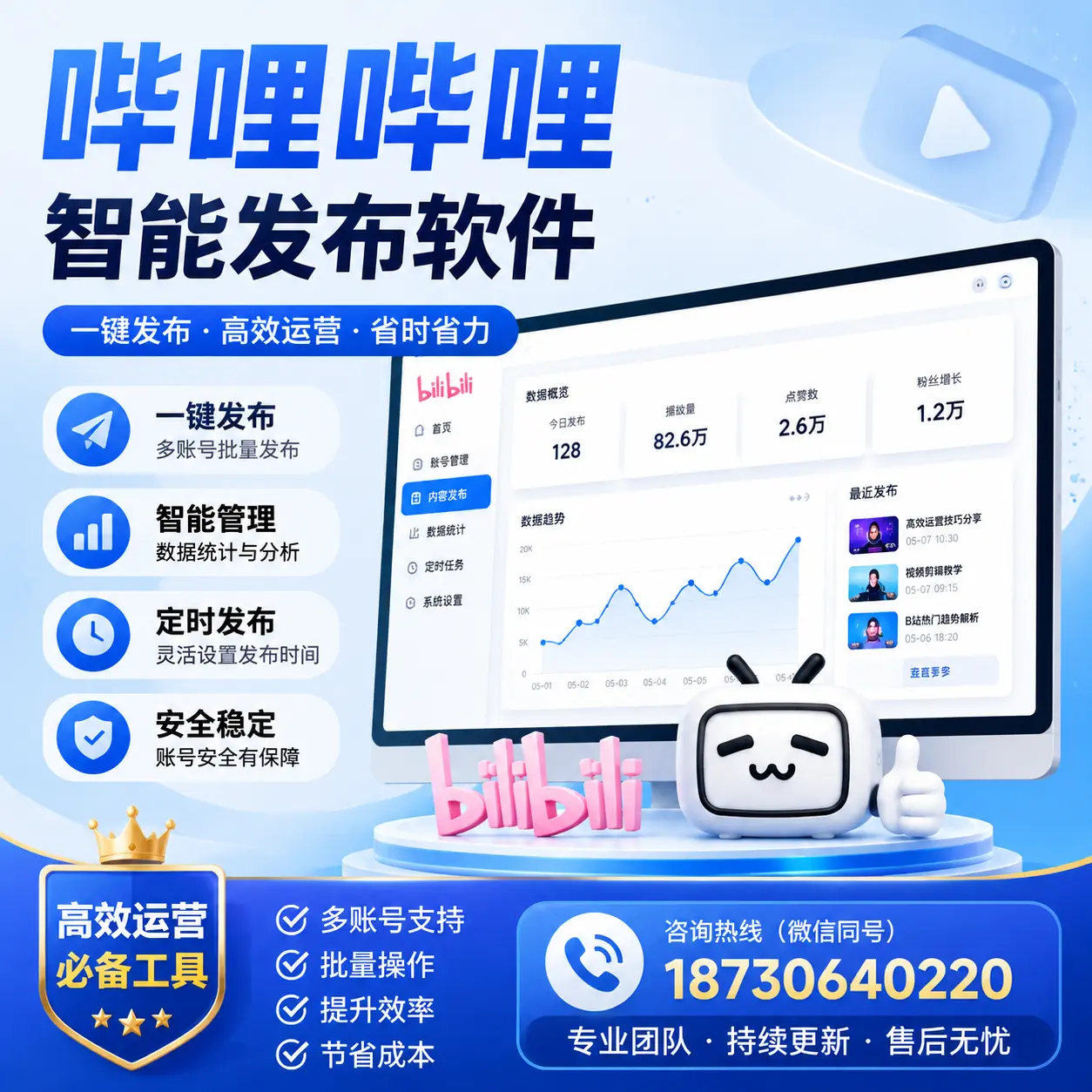 解密哔哩哔哩智能发布软件：功能与优势分析在 包头
